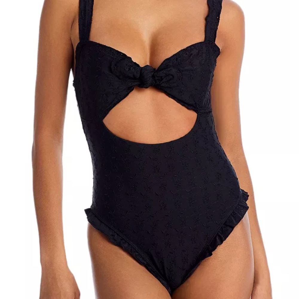 NWT Frankie’s Bikinis Lucia One Piece